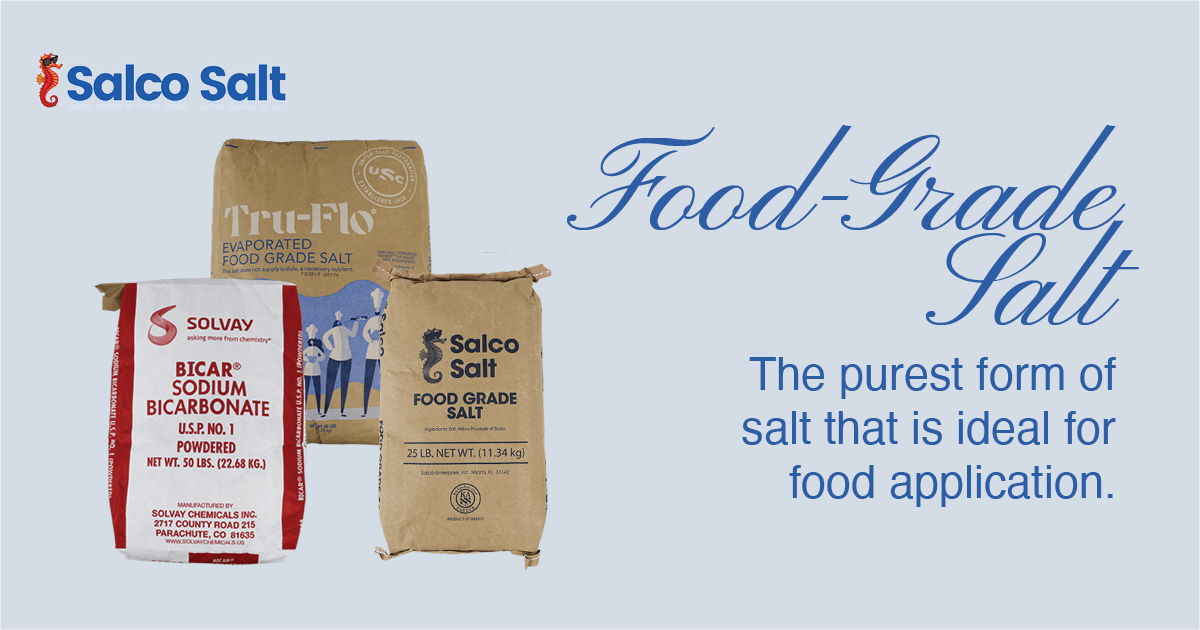 Food Grade Salt Products Wholesale Salt Distributor Salco Salt